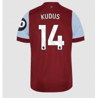 West Ham United Mohammed Kudus #14 Hjemmebanetrøje 2023-24 Kortærmet